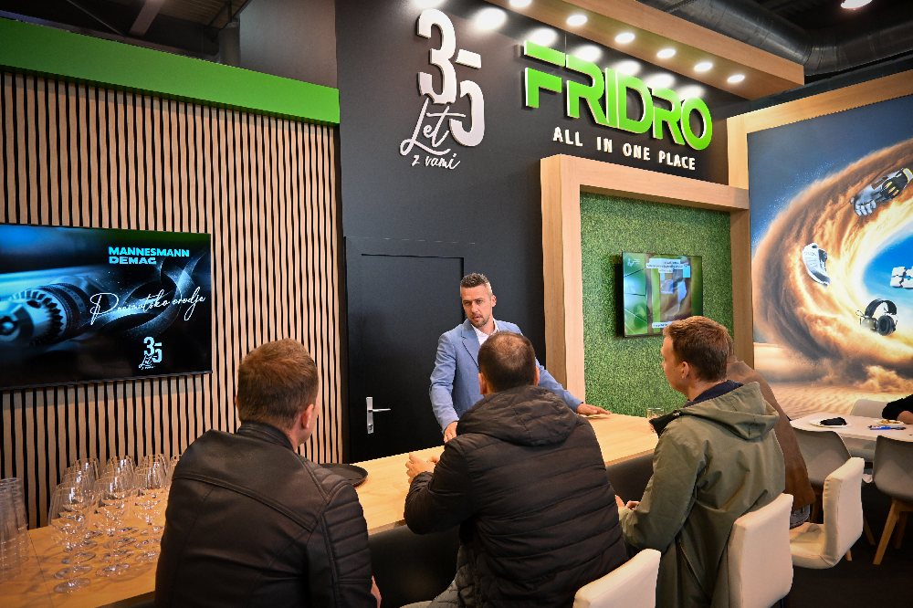 Sodelovanje Fridro s kupci na sejmu